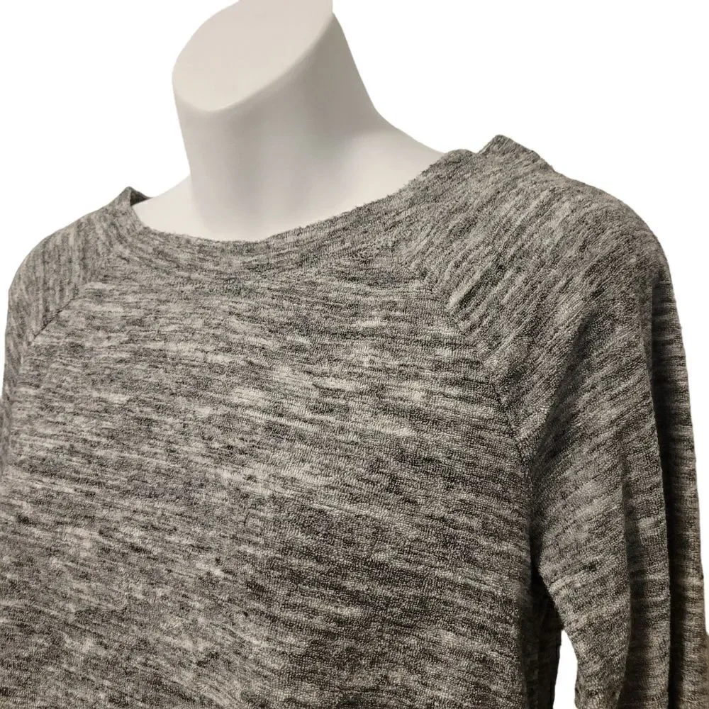 2/$20 Lou & Grey Top Grey Sweatshirt Blouse Size: XS - Picture 3 of 5